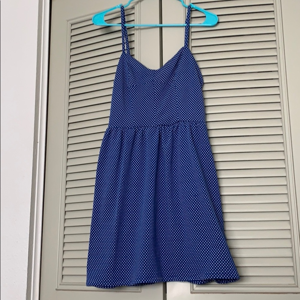 Blue Polka Dot Sundress